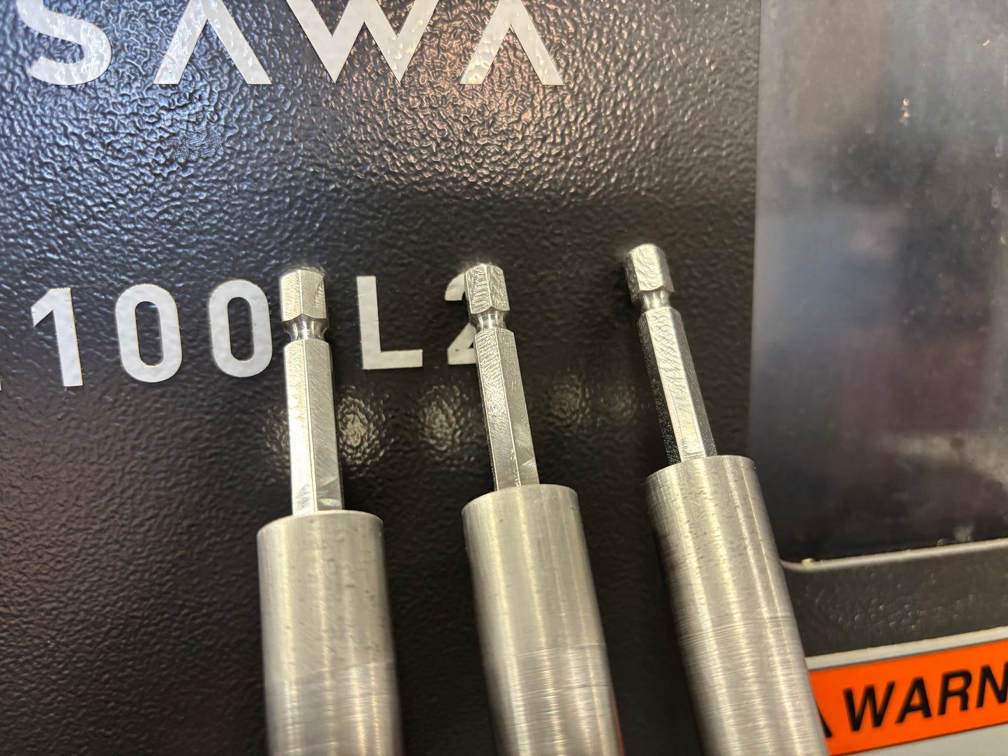 taper mandrel with abrasive options (coming soon)